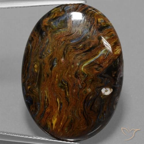 Pietersite Multicolore naturelle ovale, 29.04 ct, Opaque