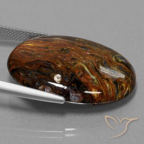 Pietersite Multicolore naturelle ovale, 29.04 ct, Opaque