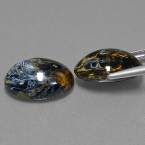 Achetez naturel 10,63ct multicolore piétersite gems, coupe ovale, en provenance namibie chez gemselect. en stock, livraison internationale!