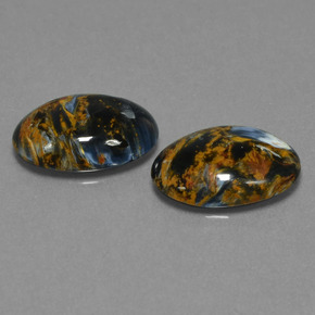 Achetez naturel ct multicolore piétersite gems, coupe ovale, en provenance namibie chez gemselect. en stock, livraison internationale!