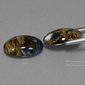 Achetez naturel ct multicolore piétersite gems, coupe ovale, en provenance namibie chez gemselect. en stock, livraison internationale!