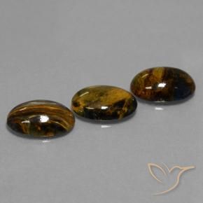 Shop natural 12.70ct Multicolore Pietersite gems, ovale, from Namibie at GemSelect. In stock, global shipping!