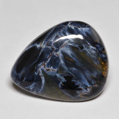Pietersite Multicolore naturelle En forme de poire, 10.16 ct, Opaque