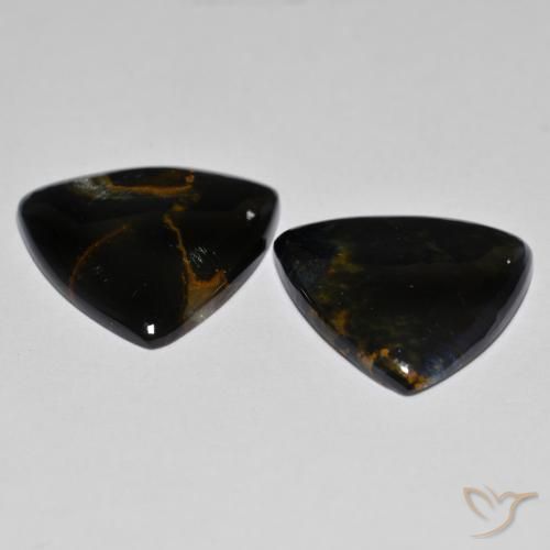 Shop natural 12.28ct Multicolore Pietersite gems, Trillion, from Namibie at GemSelect. In stock, global shipping!