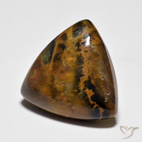 Pietersite Multicolore naturelle Trillion, 8.68 ct, Opaque