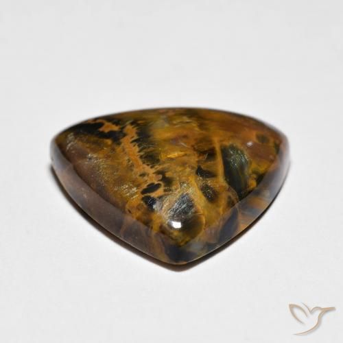 Pietersite Multicolore naturelle Trillion, 8.68 ct, Opaque