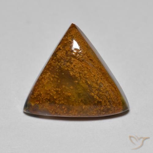 4.51ct Naturel Brun moyen Pietersite, Trillion, Opaque