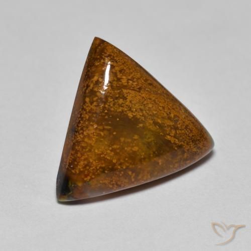 Pietersite Brun moyen naturelle Trillion, 4.51 ct, Opaque