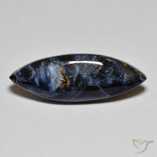 5.06ct Naturel Multicolore Pietersite, Marquise, Opaque