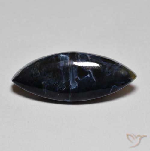 Pietersite Multicolore naturelle Marquise, 6.07 ct, Opaque