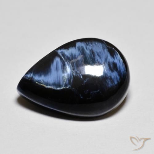 6.93ct Naturel Multicolore Pietersite, En forme de poire, Opaque