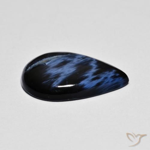 Pietersite Multicolore naturelle En forme de poire, 4.20 ct, Opaque