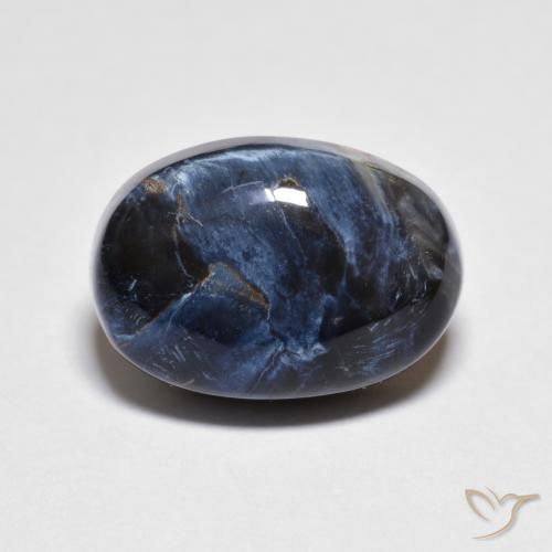 4.95ct Naturel Multicolore Pietersite, ovale, Opaque