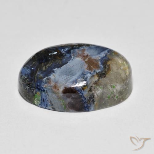 Pietersite Multicolore naturelle ovale, 9.50 ct, Opaque