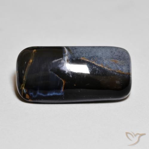 Pietersite Multicolore naturelle Coussin, 6.67 ct, Opaque