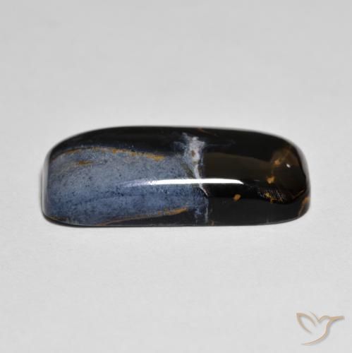 Pietersite Multicolore naturelle Coussin, 6.67 ct, Opaque