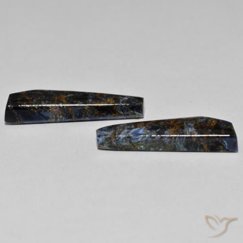 Shop natural 11.30ct Multicolore Pietersite gems, Fantaisie, from Namibie at GemSelect. In stock, global shipping!