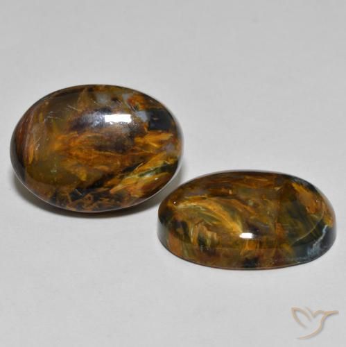 Shop natural 20.08ct Multicolore Pietersite gems, ovale, from Namibie at GemSelect. In stock, global shipping!