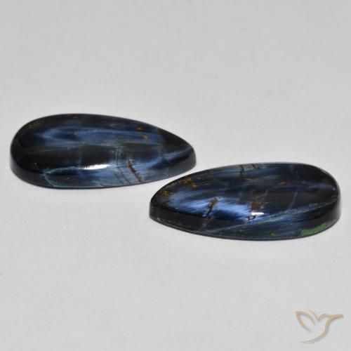 Shop natural 11.62ct Multicolore Pietersite gems, En forme de poire, from Namibie at GemSelect. In stock, global shipping!