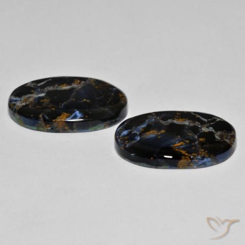 Shop natural 16.59ct Multicolore Pietersite gems, ovale, from Namibie at GemSelect. In stock, global shipping!