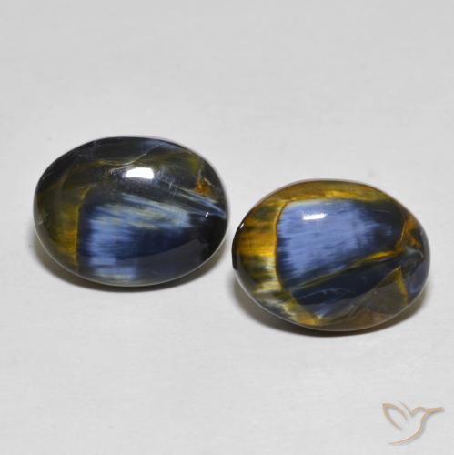 Shop natural 10.15ct Multicolore Pietersite gems, ovale, from Namibie at GemSelect. In stock, global shipping!