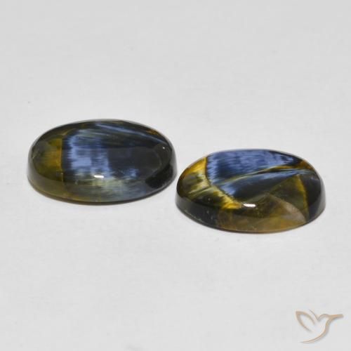 Shop natural 10.15ct Multicolore Pietersite gems, ovale, from Namibie at GemSelect. In stock, global shipping!
