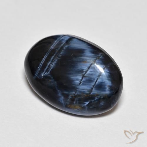 6.15ct Naturel Multicolore Pietersite, ovale, Opaque