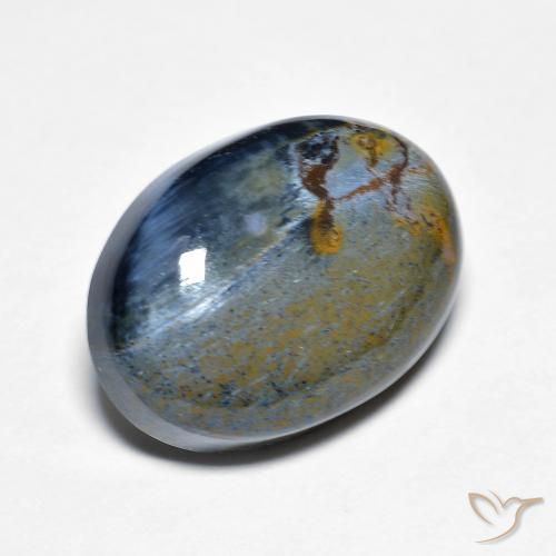 Pietersite Multicolore naturelle ovale, 7.30 ct, Opaque