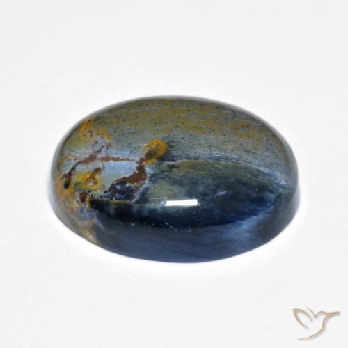 Pietersite Multicolore naturelle ovale, 7.30 ct, Opaque