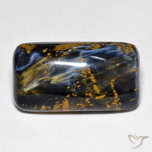 Pietersite Multicolore naturelle Coupe coussin, 14.99 ct, Opaque