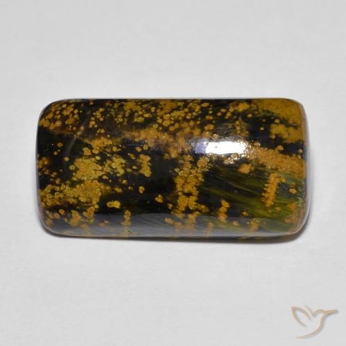 Pietersite Multicolore naturelle Coussin, 10.02 ct, Opaque