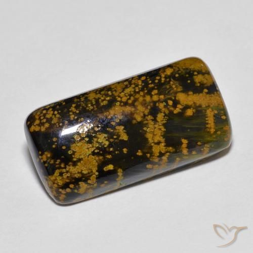Pietersite Multicolore naturelle Coussin, 10.02 ct, Opaque