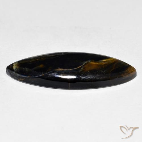 Pietersite Multicolore naturelle Marquise, 7.14 ct, Opaque