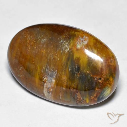 Pietersite Multicolore naturelle ovale, 18.70 ct, Opaque
