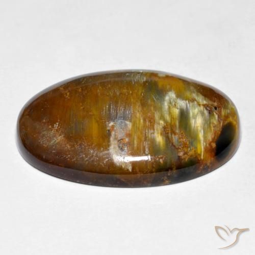 Pietersite Multicolore naturelle ovale, 18.70 ct, Opaque