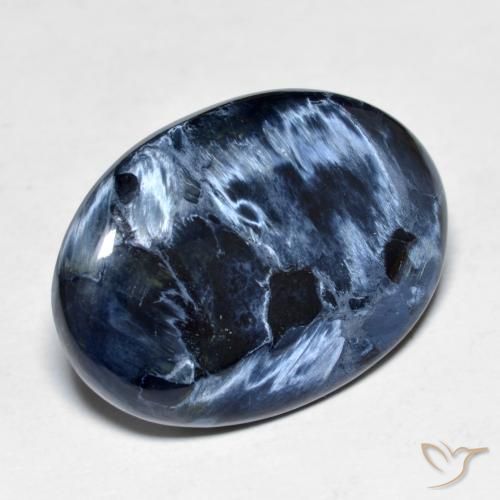 15.38ct Naturel Multicolore Pietersite, ovale, Opaque