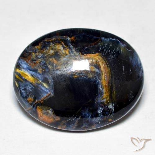 Pietersite Multicolore naturelle ovale, 17.16 ct, Opaque