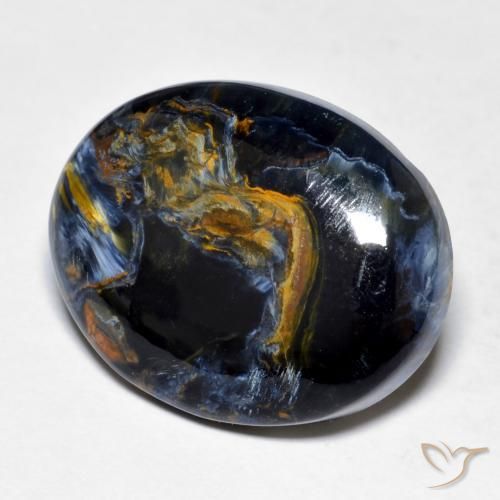 Pietersite Multicolore naturelle ovale, 17.16 ct, Opaque