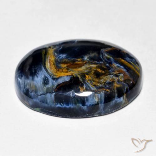 Pietersite Multicolore naturelle ovale, 17.16 ct, Opaque