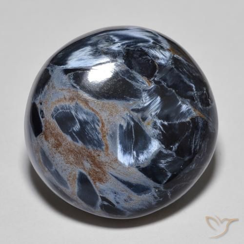 16.82ct Naturel Multicolore Pietersite, Tour, Opaque