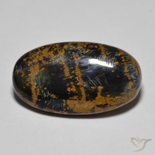 Pietersite Multicolore naturelle ovale, 11.58 ct, Opaque