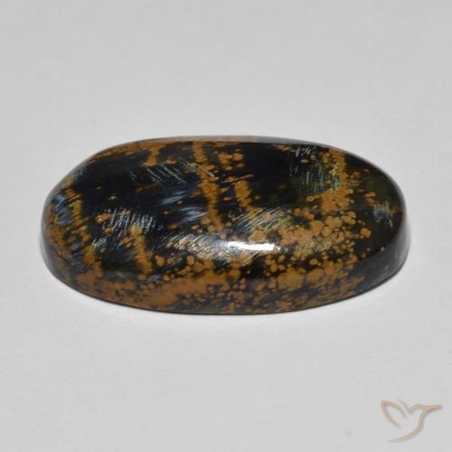 Pietersite Multicolore naturelle ovale, 11.58 ct, Opaque