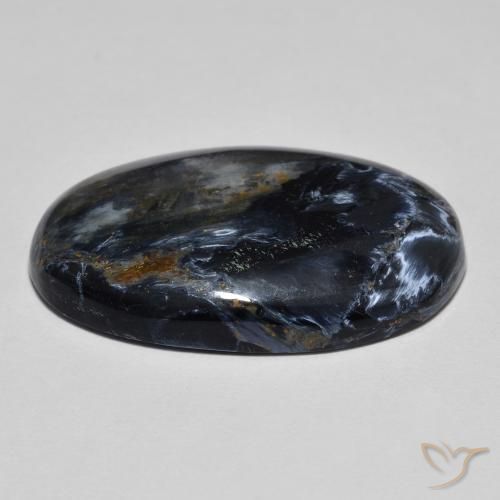 Pietersite Multicolore naturelle ovale, 12.66 ct, Opaque