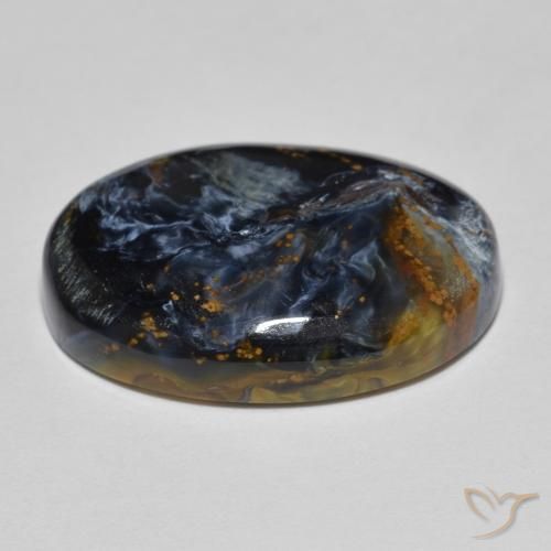 Pietersite Multicolore naturelle ovale, 11.52 ct, Opaque