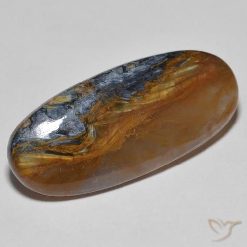 Pietersite Multicolore naturelle ovale, 11.35 ct, Opaque