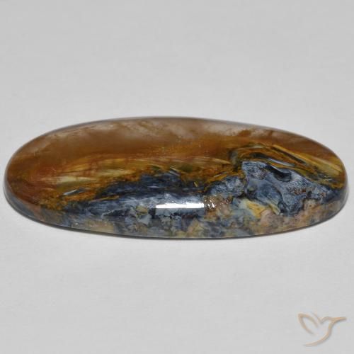 Pietersite Multicolore naturelle ovale, 11.35 ct, Opaque