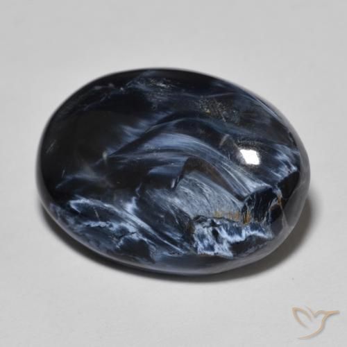 11.29ct Naturel Multicolore Pietersite, ovale, Opaque
