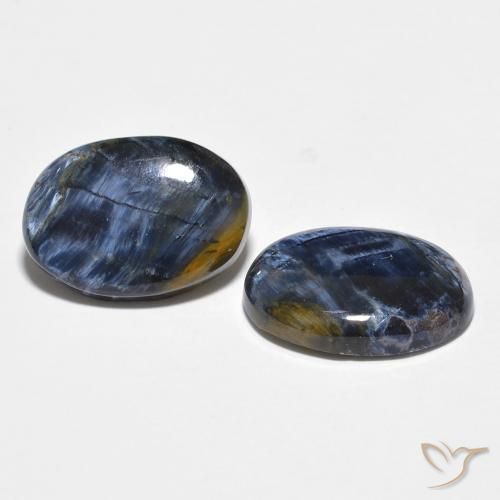 Shop natural 7.99ct Multicolore Pietersite gems, ovale, from Chine at GemSelect. In stock, global shipping!