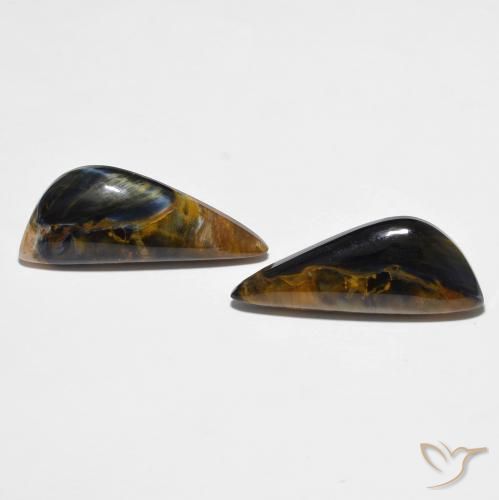 14.31ctw Naturel Multicolore Pietersite, Fantaisie, Opaque