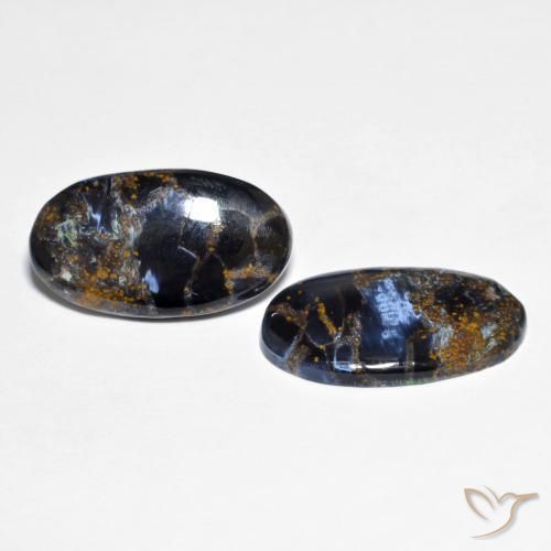 Shop natural 12.19ct Multicolore Pietersite gems, ovale, from Chine at GemSelect. In stock, global shipping!
